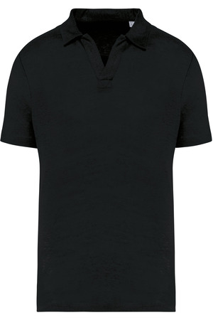 Herren-Polohemd aus Leinen