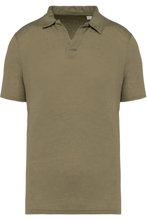 Herren-Polohemd aus Leinen