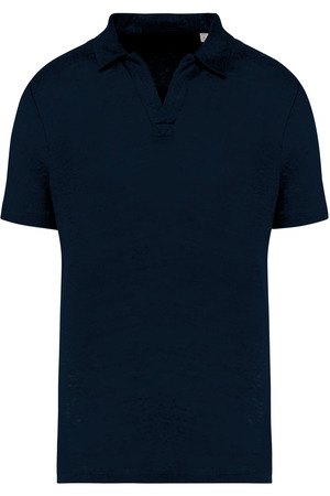 Herren-Polohemd aus Leinen