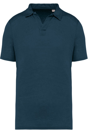 Herren-Polohemd aus Leinen