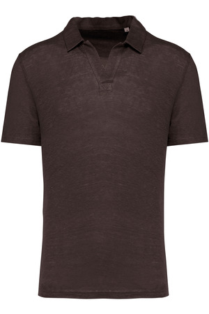 Herren-Polohemd aus Leinen