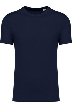 Umweltfreundliches Unisex-T-Shirt aus Biobaumwolle und Leinen