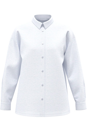 Oversize-Leinenhemd für Damen