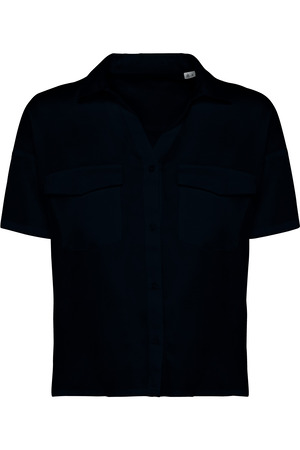 Umweltfreundliches Oversize-Damenhemd aus Lyocell