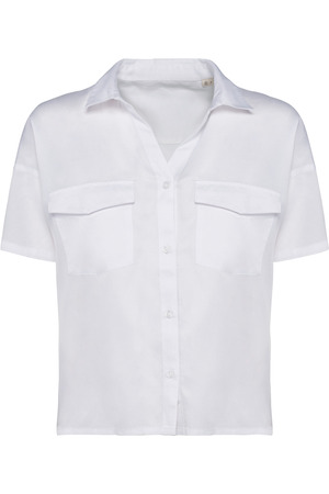 Umweltfreundliches Oversize-Damenhemd aus Lyocell