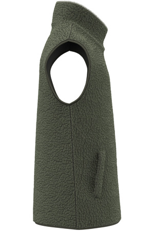 Ärmellose Sherpa-Jacke für Herren