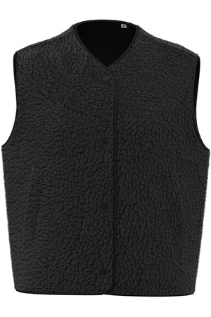 Ärmellose Sherpa-Jacke für Damen