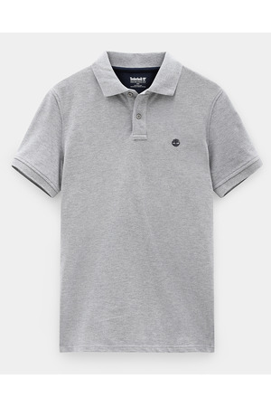 Polohemd mit kurzen Ärmeln aus biologischem Baumwoll-Piqué Mille