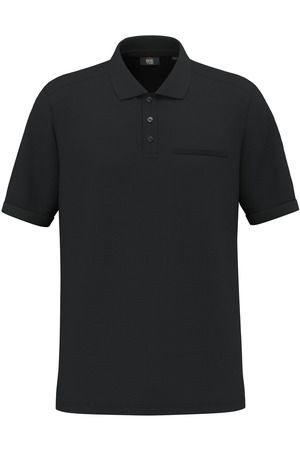 Bio-Baumwolle Unisex-Poloshirt mit Brusttasche