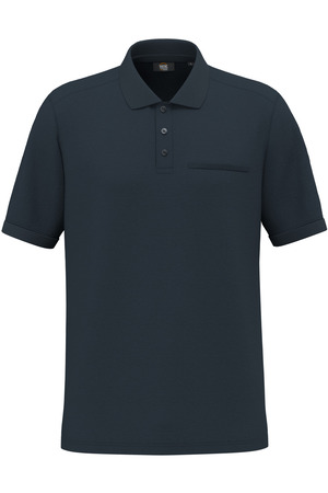 Bio-Baumwolle Unisex-Poloshirt mit Brusttasche