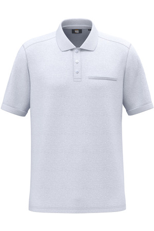 Bio-Baumwolle Unisex-Poloshirt mit Brusttasche