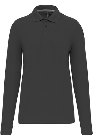 Polohemd mit langen Ärmeln