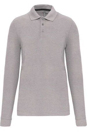 Polohemd mit langen Ärmeln