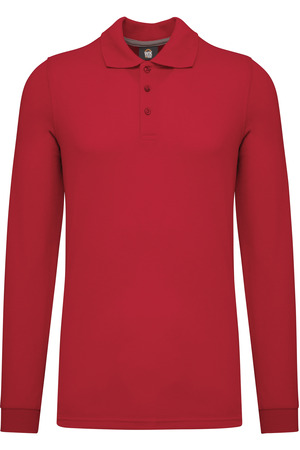 Polohemd mit langen Ärmeln