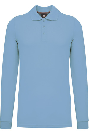 Polohemd mit langen Ärmeln