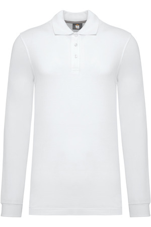 Polohemd mit langen Ärmeln