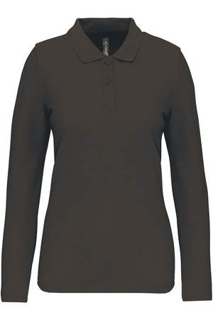 Langarm-Polohemd für Damen
