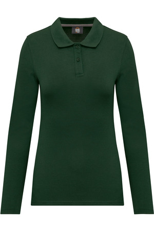 Langarm-Polohemd für Damen