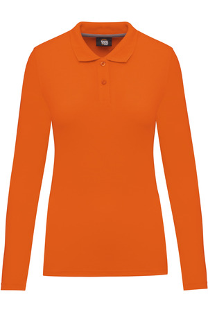 Langarm-Polohemd für Damen