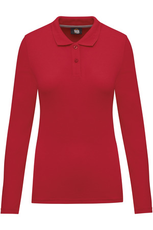 Langarm-Polohemd für Damen