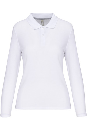 Langarm-Polohemd für Damen