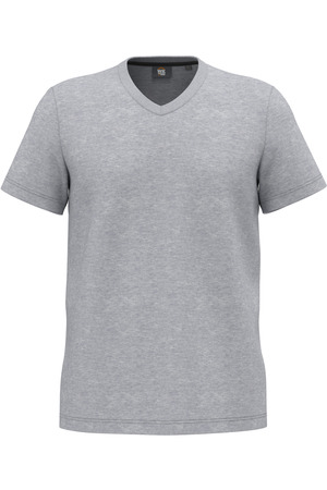 Antibakterielles, umweltfreundliches T-Shirt mit V-Ausschnitt für Herren