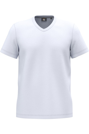 Antibakterielles, umweltfreundliches T-Shirt mit V-Ausschnitt für Herren