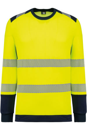Recyceltes Sicherheits-T-Shirt mit langen Ärmeln