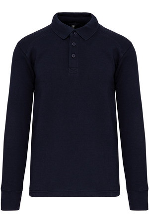 Sweatshirt mit Polokragen