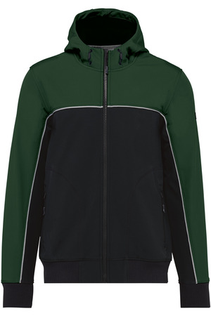 3-lagiger zweifarbiger Unisex-Softshell-Blouson