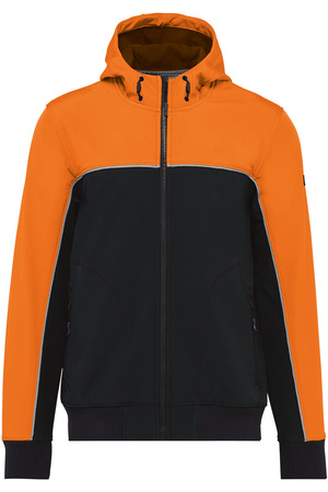 3-lagiger zweifarbiger Unisex-Softshell-Blouson