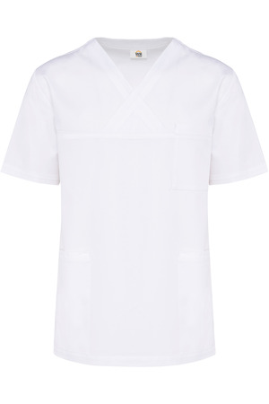 Kurzärmlige Unisex-Tunika aus Baumwolle