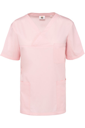 Kurzärmlige Unisex-Tunika aus Baumwollpolyester