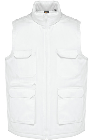 Gefütterte Unisex-Weste aus  Baumwollpolyester