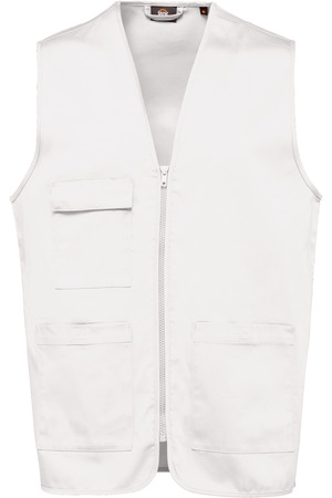 Unisex-Weste aus  Baumwollpolyester mit mehreren Taschen