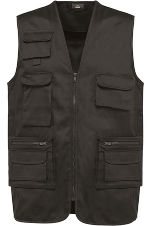 Gefütterte Unisex-Weste aus  Baumwollpolyester