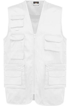 Gefütterte Unisex-Weste aus  Baumwollpolyester