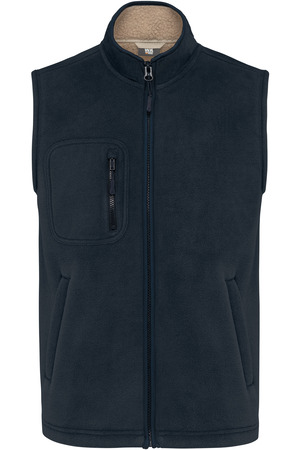 Bodywärmer aus Fleece mit Sherpa-Innenseite, Unisex