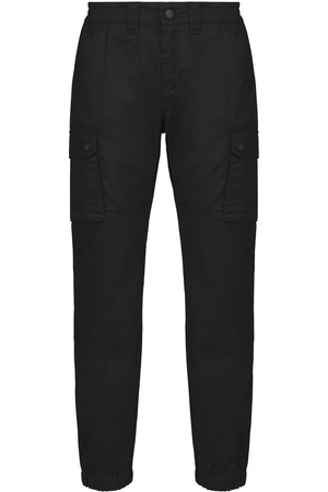 Unisex-Cargo-Hose mit elastischem Saum