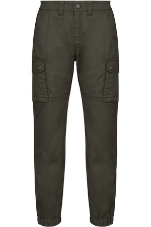 Unisex-Cargo-Hose mit elastischem Saum