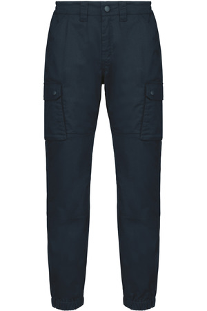 Unisex-Cargo-Hose mit elastischem Saum