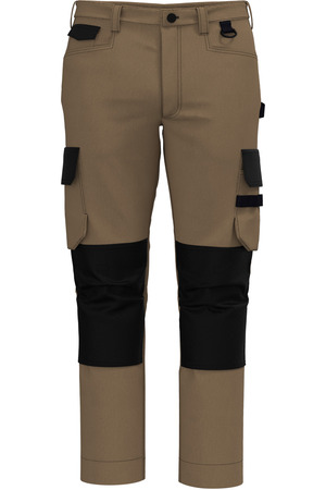 Zweifarbige Arbeitshose für Herren