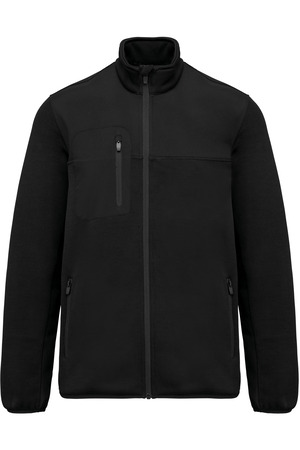 Recycelte Herren Polyestertrikot Jacke