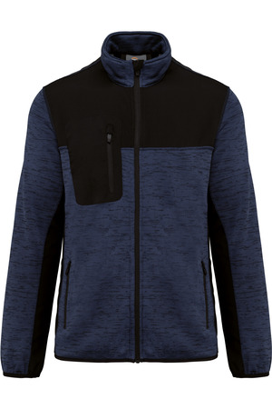 Recycelte Herren Polyestertrikot Jacke