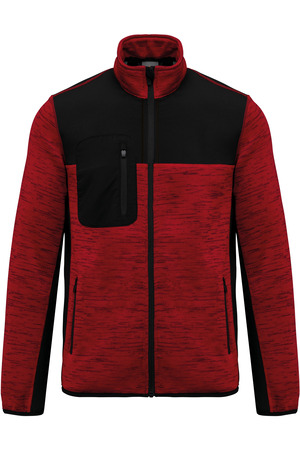 Recycelte Herren Polyestertrikot Jacke