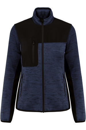 Recycelte Jacke aus Polyestertrikot für Damen