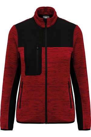 Recycelte Jacke aus Polyestertrikot für Damen