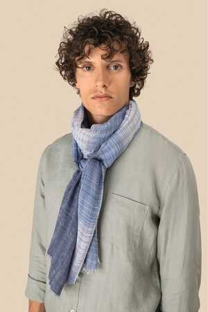 Gestreiftes Unisex-Schal