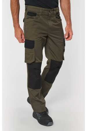 Zweifarbige Arbeitshose für Herren