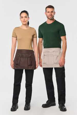 Kurze umweltfreundliche Unisex-Gärtnerschürze